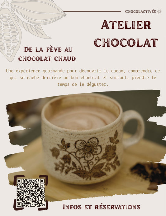 Atelier chocolat : de la fève à la tasse
