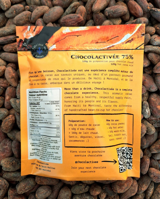 Chocolat chaud 75%